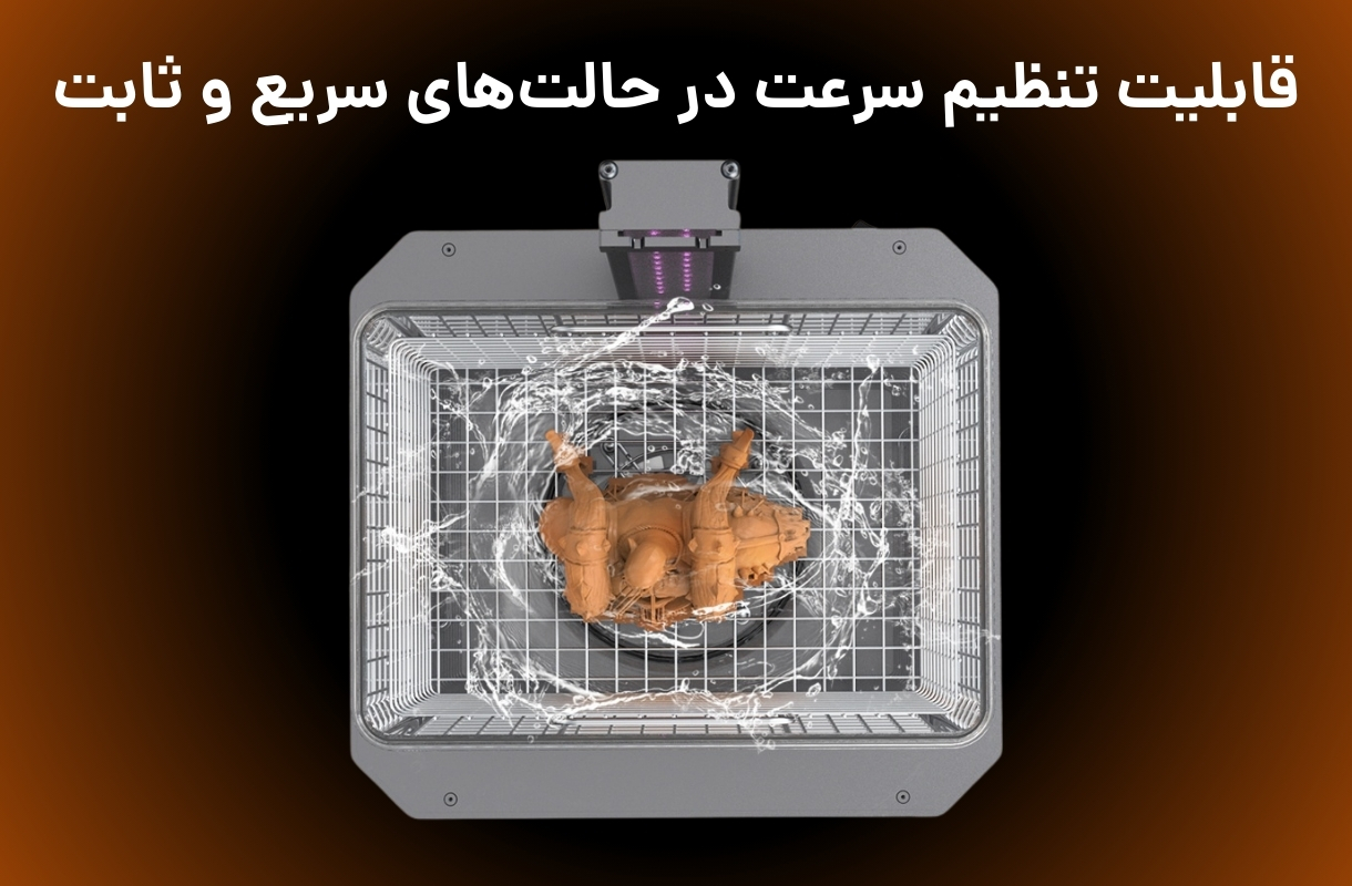تنظیم سرعت دستگاه شست و شو و پخت پایونکست مدل UW-02 - قشم خرید